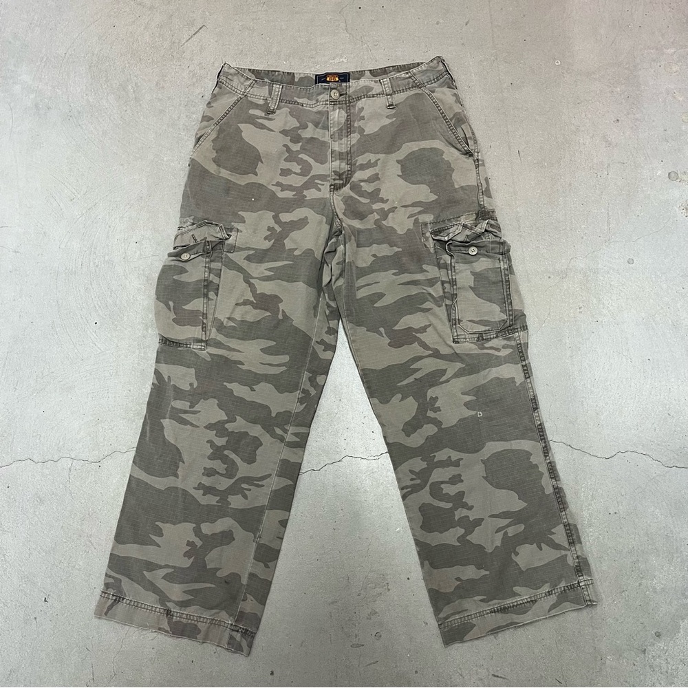 Route 66 Camouflage Cargo Pants Utility Style